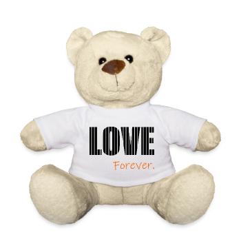 ICH LIEBE DICH. ICH LIEBE DICH. LIEBE. LIEBE. HERZ. - Teddy - Weiß - Vorne