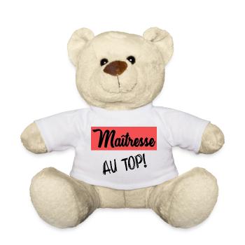 DANKE, HERRIN - Teddy - Weiß - Vorne