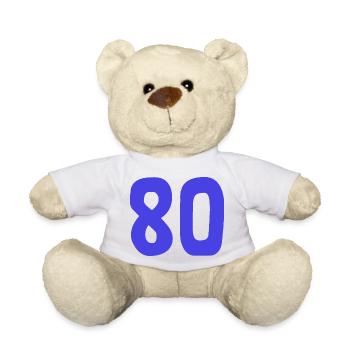 HAPPY BIRTHDAY. HAPPY BIRTHDAY. ANNIVERSARY. - Teddy Bear - white - Front