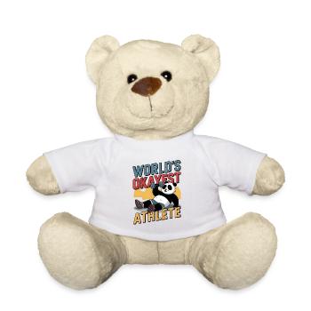 Der okayste Athlet der Welt - Teddy - Weiß - Vorne