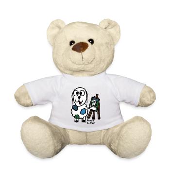 Kunst ScHoF - Teddy - Weiß - Vorne