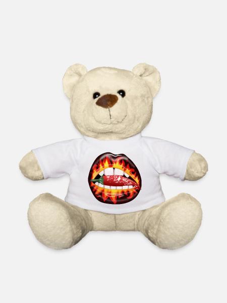 Mund Peperoni - Teddy - Weiß