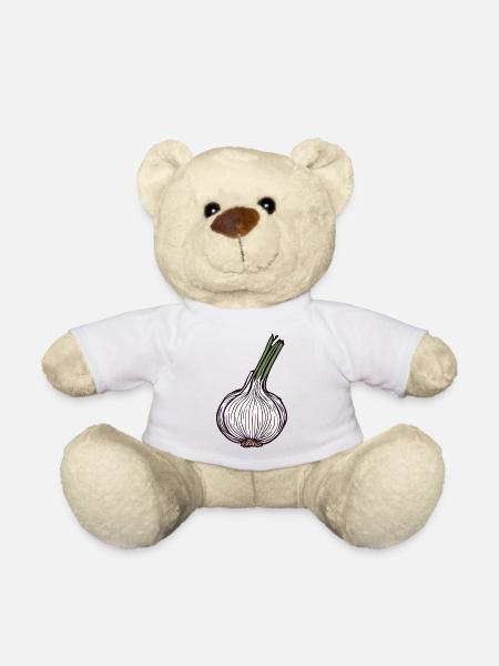Knoblauch Knolle - Teddy - Weiß