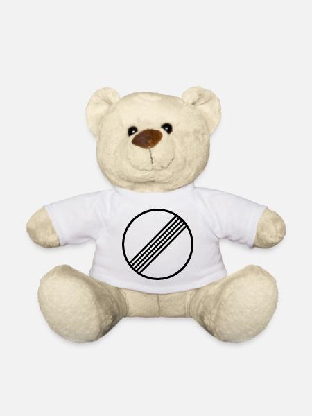 UNLIMITED MOTORWAY GERMANY - Teddy Bear - white
