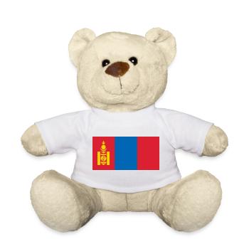 Mongolei - Teddy - Weiß - Vorne