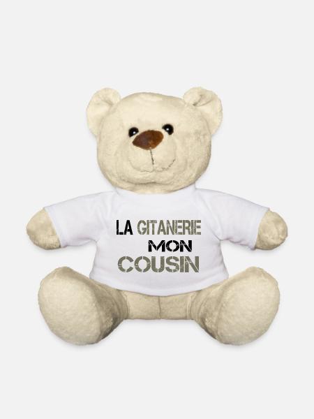 La gitanerie mon cousin - Nounours - blanc