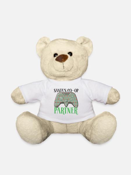 Der Co-op Partner Controller des Weihnachtsmannes - Teddy - Weiß