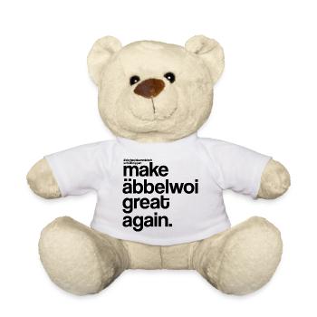 make äbbelwoi great again - Teddy - Weiß - Vorne
