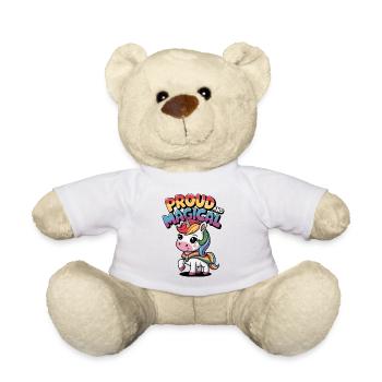 Proud And Magical - Teddy Bear - white - Front