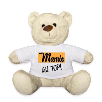 Oma - Teddy - Weiß - Vorne