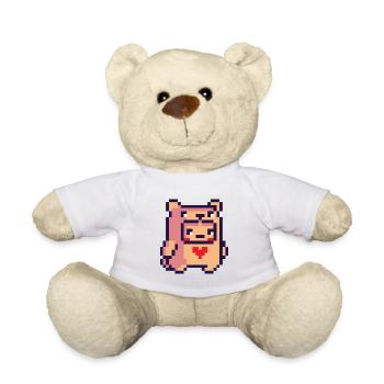 Pixel - Nounours - blanc - Devant