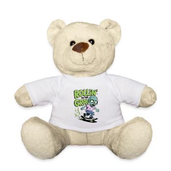 Rollin zum Grab - Teddy - Weiß - Vorne