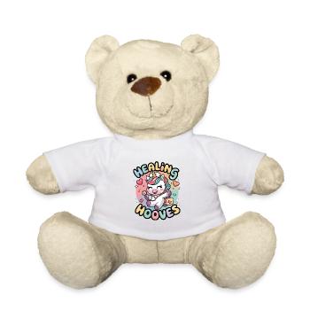 Healing Hooves - Teddy Bear - white - Front