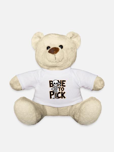 Os à cueillir - Nounours - blanc
