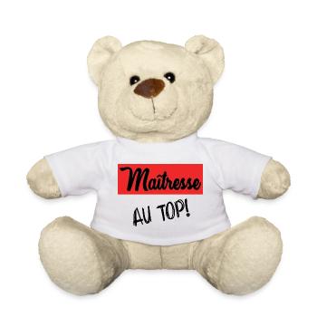 GELIEBTE. VIELEN DANK. DANKE HERRIN - Teddy - Weiß - Vorne