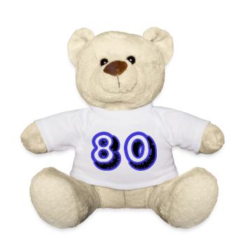 HAPPY BIRTHDAY. HAPPY BIRTHDAY. ANNIVERSARY. - Teddy Bear - white - Front