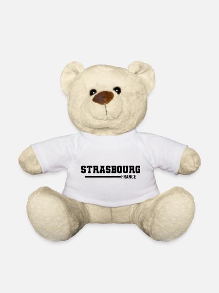 Straßburg | Frankreich - Teddy - Weiß