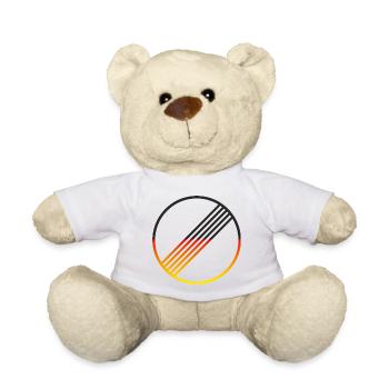 UNBEGRENZT DEUTSCHLAND by Unbegrenzt Apparel - Teddy - Weiß - Vorne