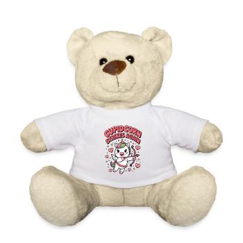 Cupidcorn Strikes Again - Teddy Bear - white - Front