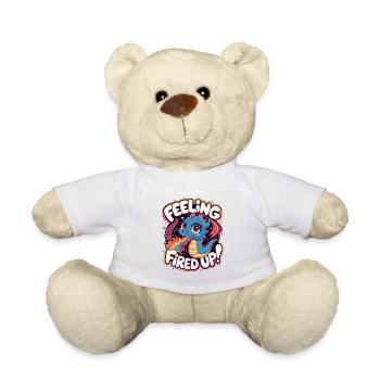 Se sentir enflammé - Nounours - blanc - Devant