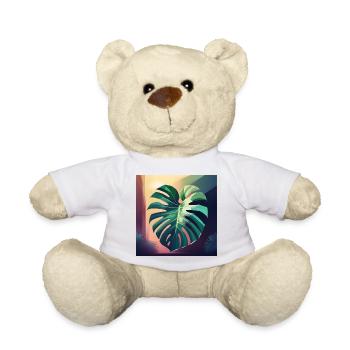 Monstera Leaf - Teddy - Weiß - Vorne