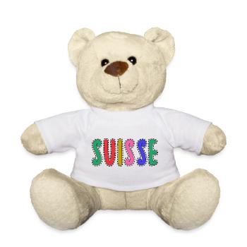 SUISSE. PAYS. GENEVE - Nounours - blanc - Devant