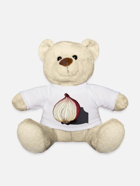 Elegante Rote Zwiebel - Teddy - Weiß
