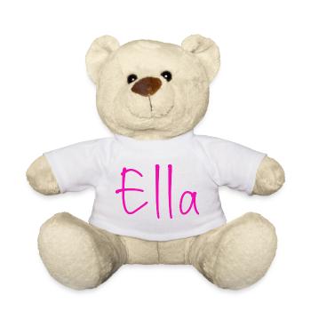 Ella Neon-Schriftzug - Teddy - Weiß - Vorne