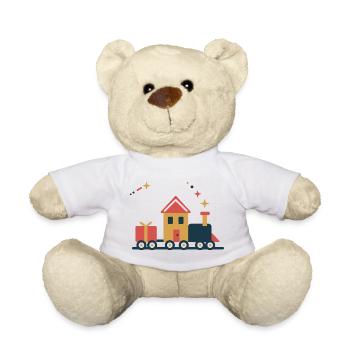 Lebkuchen-Express – Weihnachten auf Schienen - Teddy - Weiß - Vorne