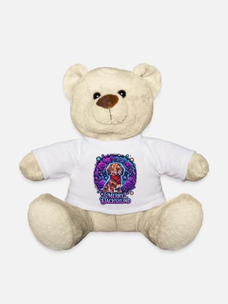 Winterdackel Rosenzauber - Teddy - Weiß