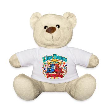 Line Dance Familie - Teddy - Weiß - Vorne