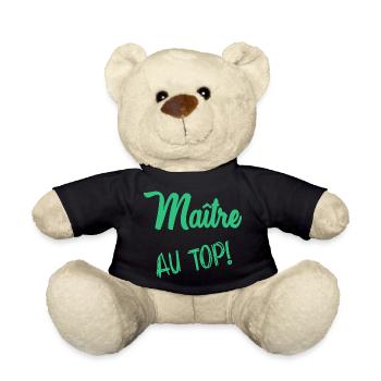 MASTER - Teddy Bear - black - Front