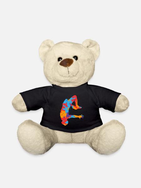 Parkour Freerunning Freerunner Bunt Parkourläufer - Teddy - Schwarz