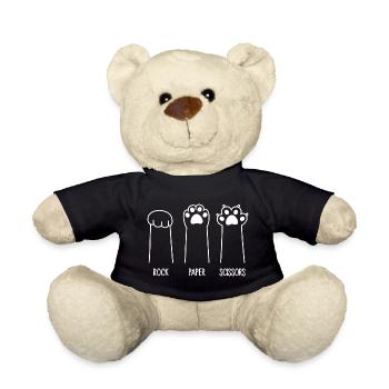 Roche Papier Ciseaux - Nounours - noir - Devant