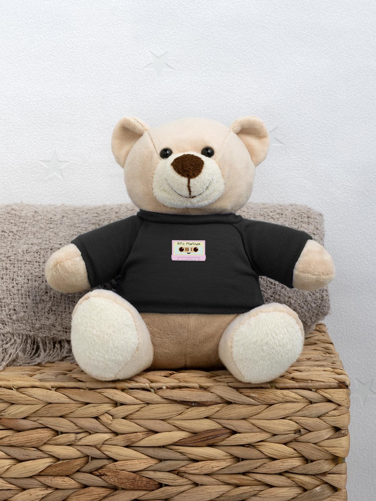 80's Mixtape Tape - Teddy - Schwarz - Vorne