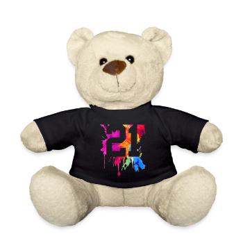 21 YEARS OLD 21ST BIRTHDAY - Teddy Bear - black - Front