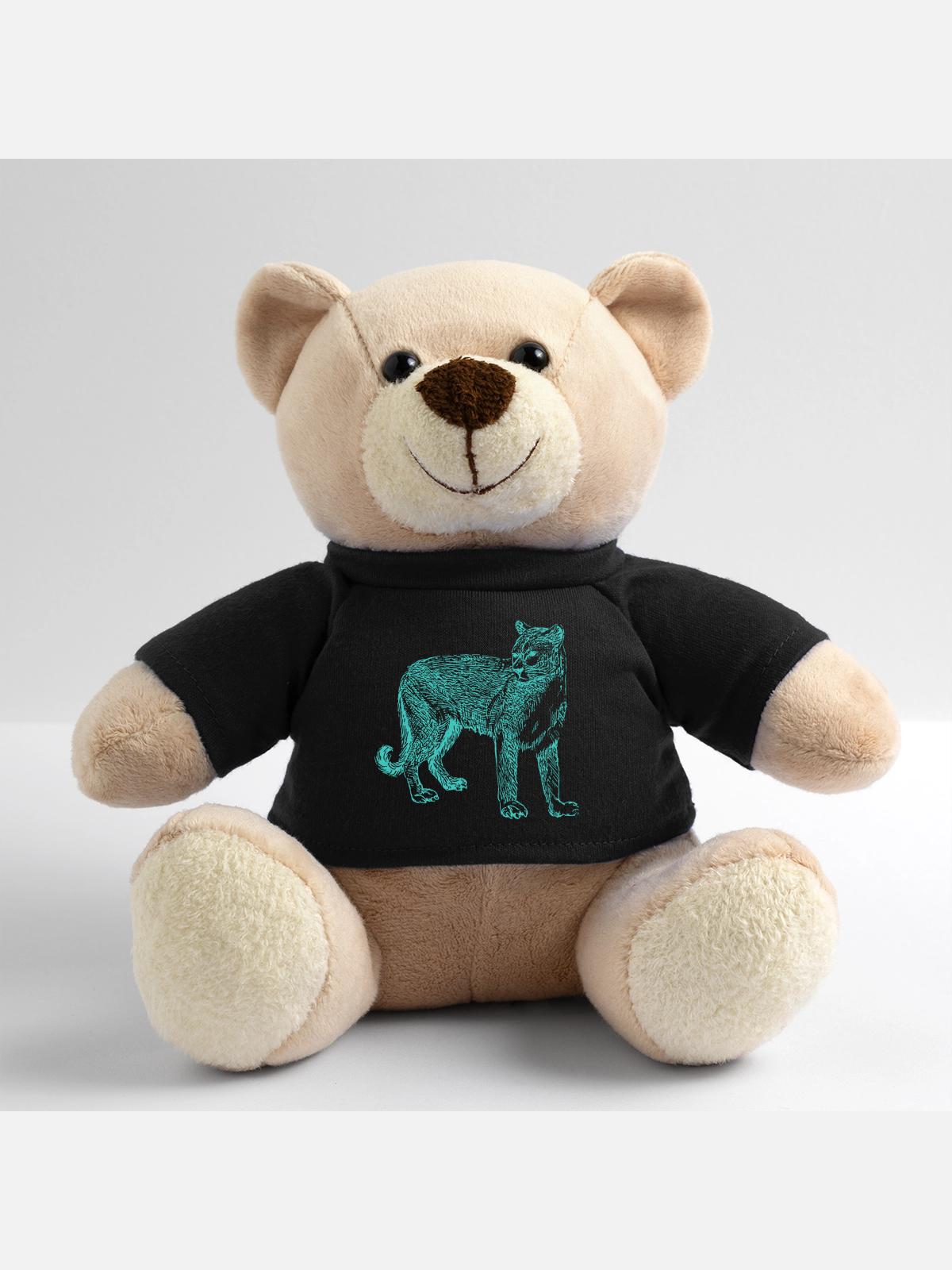 Panther - Teddy - Schwarz - Vorne