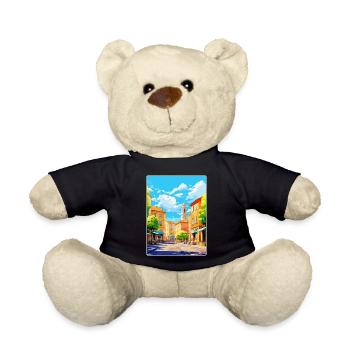 Aix En Provence Frankreich Vintage Reiseposter WPA - Teddy - Schwarz - Vorne