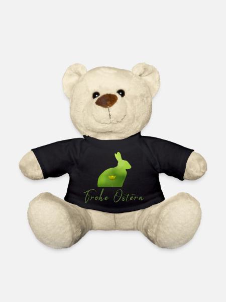 Frohe Ostern Ostern - Teddy - Schwarz