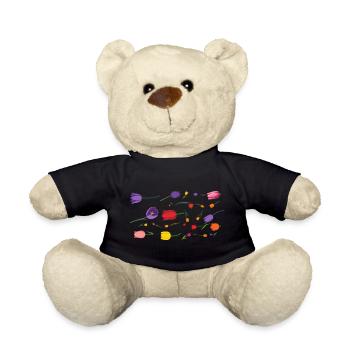 Blumen Frühling Tulpen - Teddy - Schwarz - Vorne