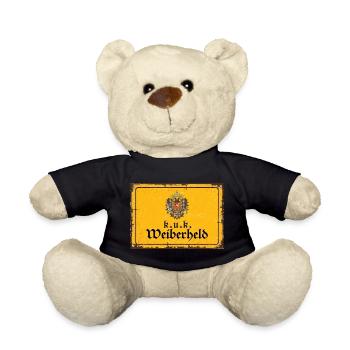 Vintage Österreich k.u.k. Weiberheld - Teddy - Schwarz - Vorne