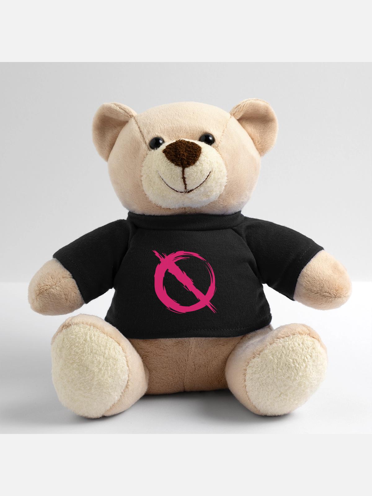 Verbot verboten - Teddy - Schwarz - Vorne