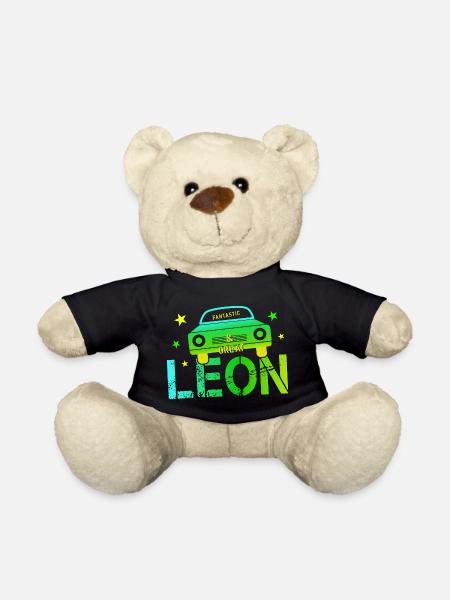 Leon Geburtstag Leon - Teddy - Schwarz