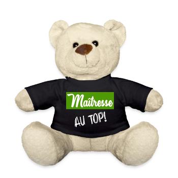GELIEBTE. VIELEN DANK. DANKE, HERRIN - Teddy - Schwarz - Vorne