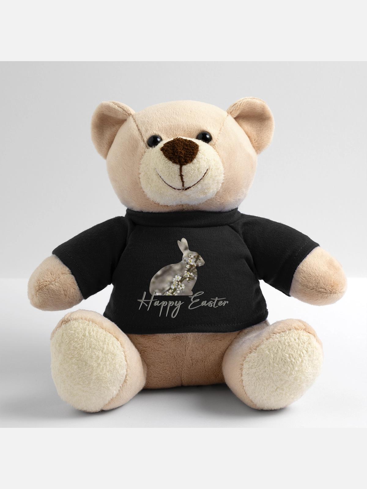 Easter happy Easter - Teddy - Schwarz - Vorne