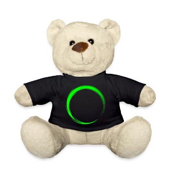 Kreis Symbol Form - Teddy - Schwarz - Vorne