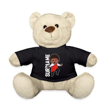 Lebensfroher Surinamer Regenwald - Teddy - Schwarz - Vorne