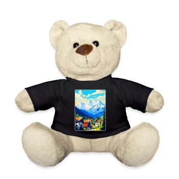 Zakopane Polen Vintage Reiseplakat Souvenir WPA - Teddy - Schwarz - Vorne