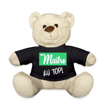 MASTER - Teddy Bear - black - Front