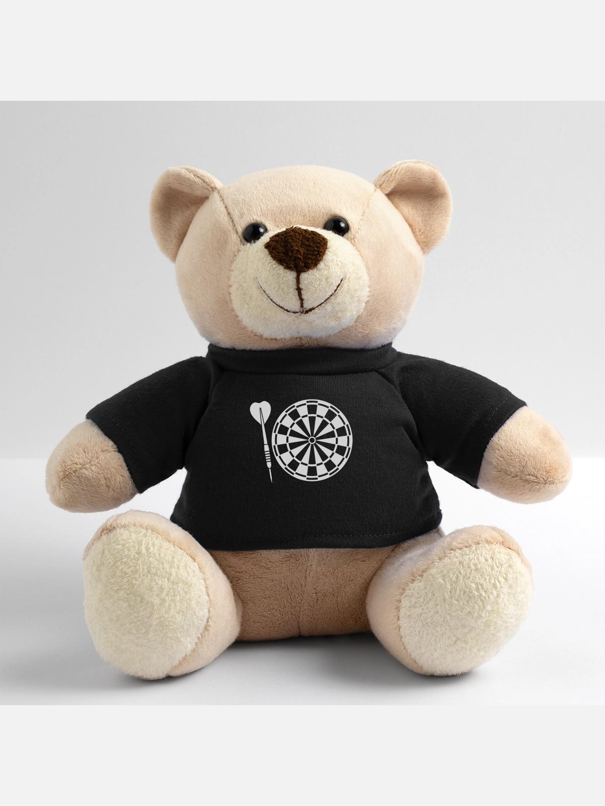 Dart playerDarter Dart Darten - Teddy - Schwarz - Vorne